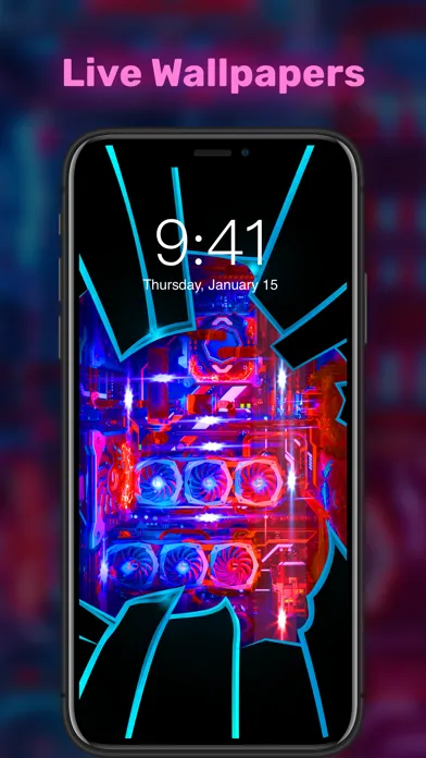 Скриншоты Live Wallpaper-Charing 4K
