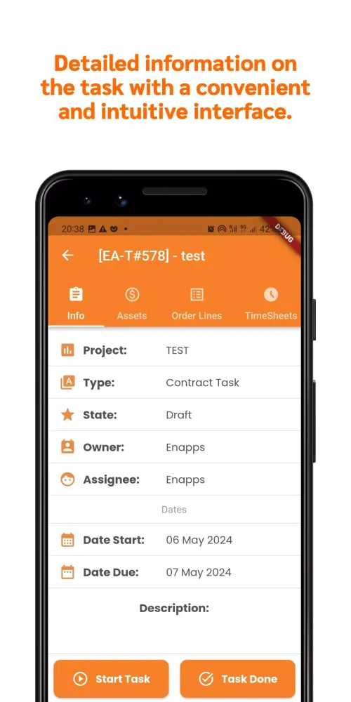 Enapps FSM سکرین شاٹس