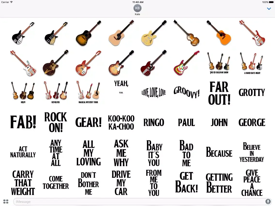 Beatle Guitars & Quips iPad  سکرین شاٹس