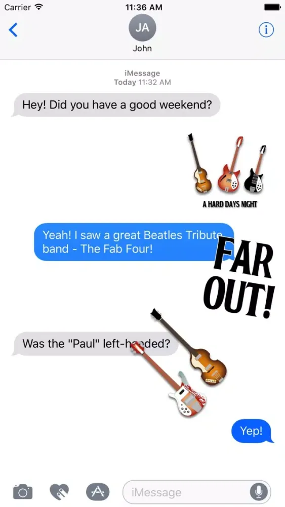 Beatle Guitars & Quips سکرین شاٹس