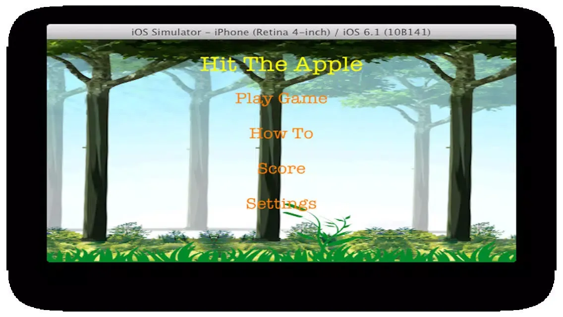 Tangkapan skrin Hit The Apple