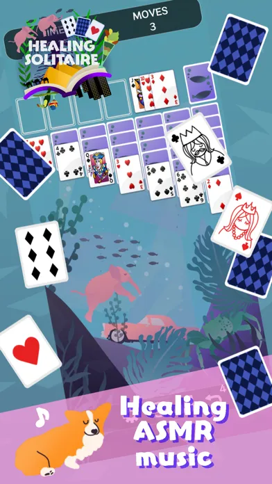 HealingSolitaire with ASMR Ekran Görüntüleri