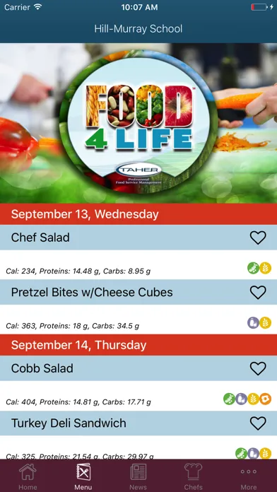 Capturas de pantalla de Taher - Food 4 Life