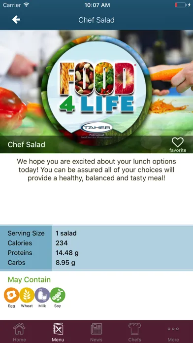 Capturas de pantalla de Taher - Food 4 Life