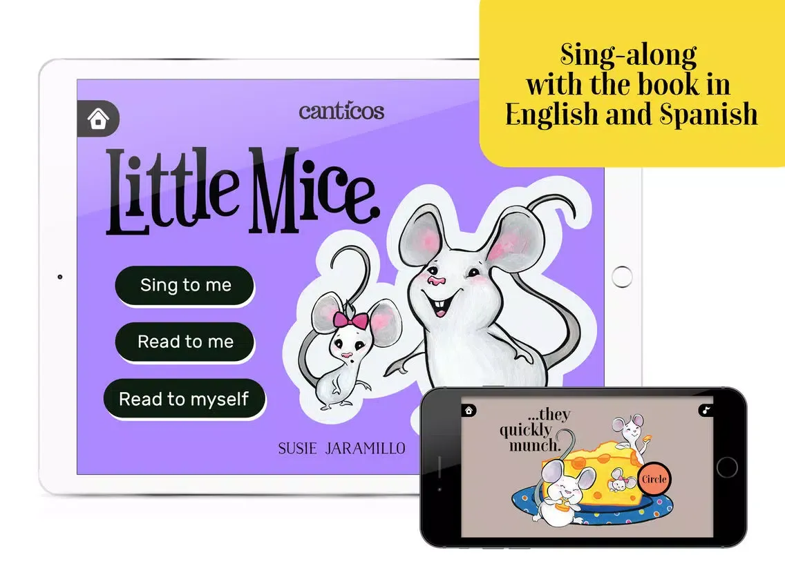 Little Mice (Ratoncitos) Learn Shapes by Canticos iPad  Screenshots