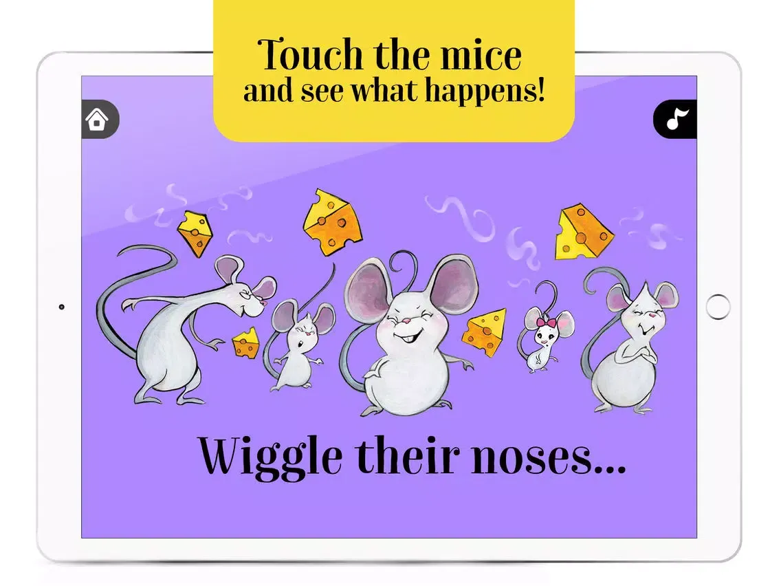 Little Mice (Ratoncitos) Learn Shapes by Canticos iPad  Screenshots