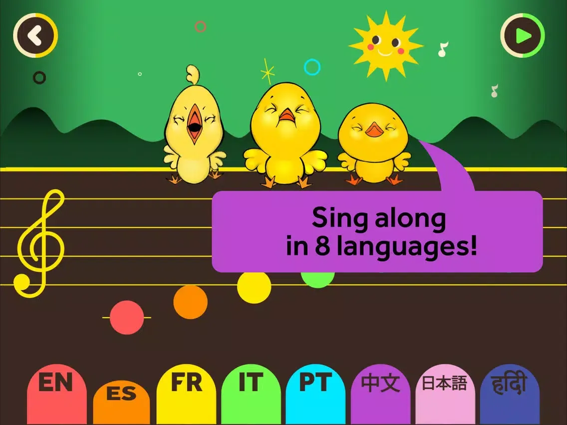 Little Chickies (Los Pollitos) by Canticos - Sing, Play & Learn with Latino Nursery Rhymes iPad  سکرین شاٹس