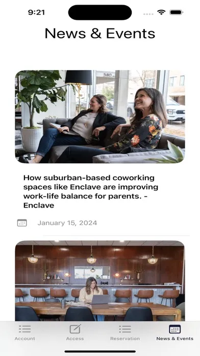 Скриншоты Enclave Coworking