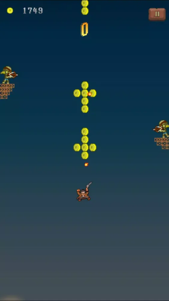 Capturas de tela do Revolver - Pixel Cowboy Jump Wanted