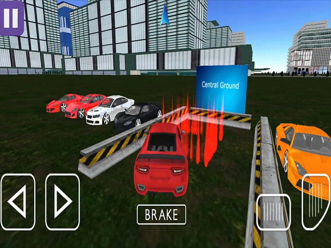 Real Car Parking University 3D iPad  স্ক্রিনশট