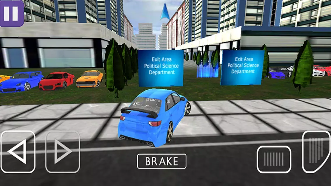 Real Car Parking University 3D স্ক্রিনশট