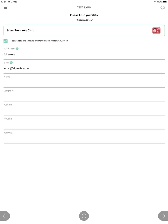 OptinSpot iPad  স্ক্রিনশট