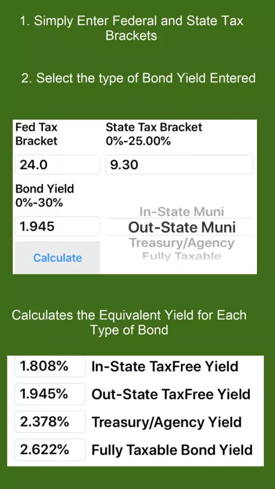 Tax Equivalent Yield Calc স্ক্রিনশট