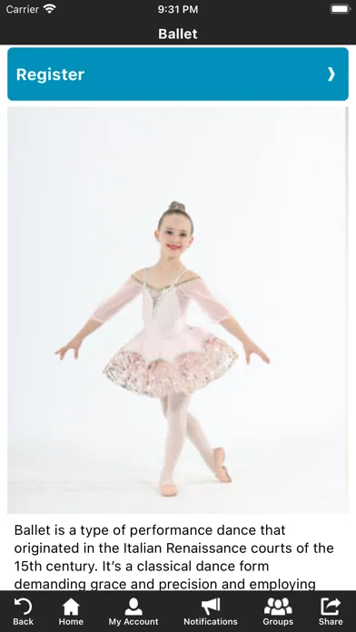 Encore Dance Theatre سکرین شاٹس
