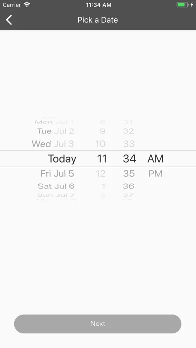 Tangkapan layar Davis Imperial Production App