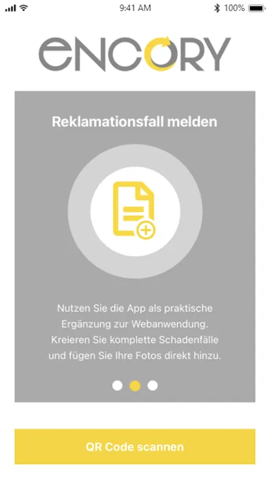 تصاویر EDF Mobile Claims App