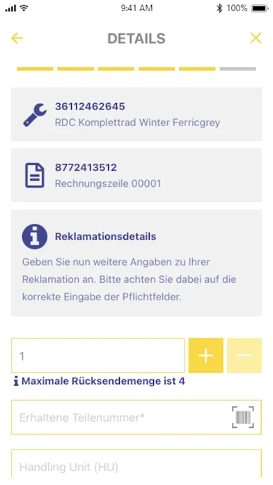 تصاویر EDF Mobile Claims App