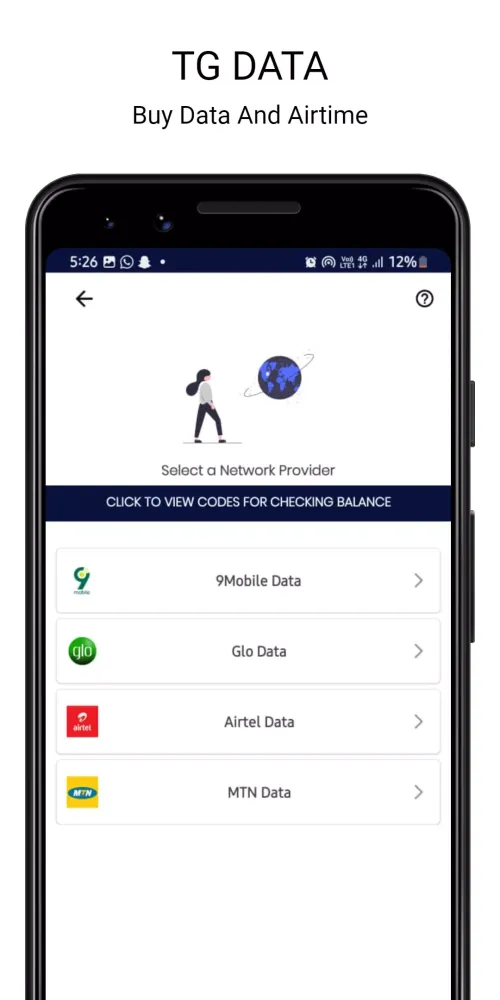 Screenshot di TG DATA - Buy Cheap Data,
