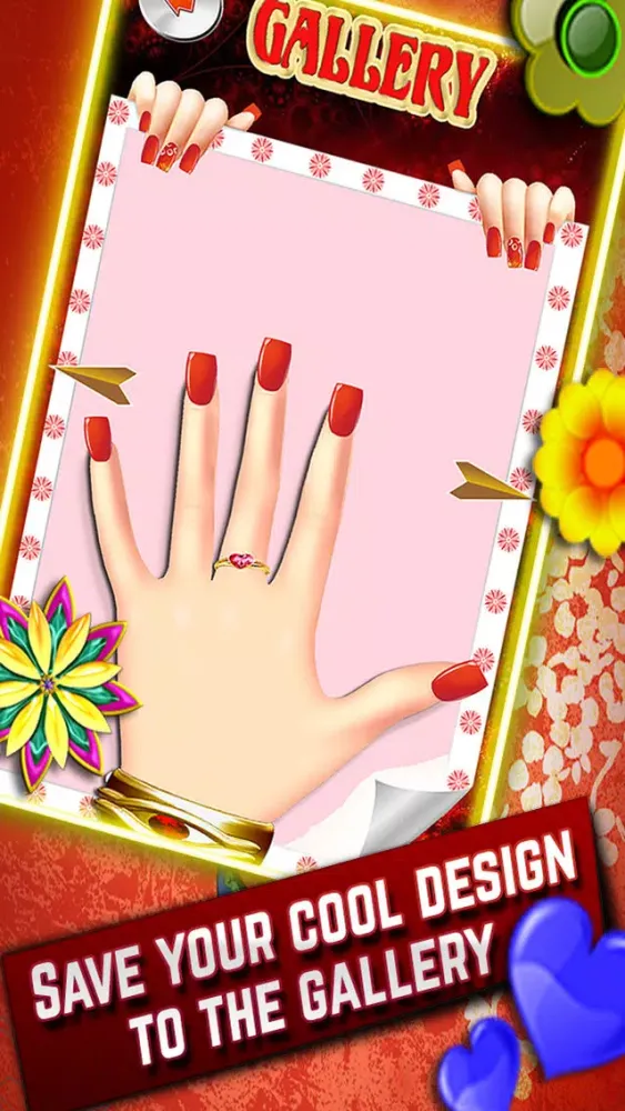 Capturas de tela do A Beauty Nail Parlor - Girls Loving Decorative and Glittering Nails