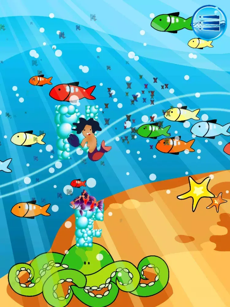تصاویر Alphabet Game in Ocean World iPad 