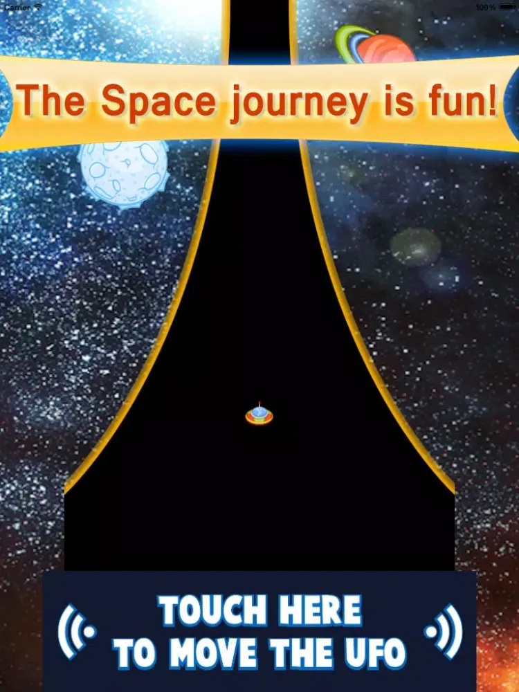 تصاویر Keep the UFO in Space Line - Don't Step Outside iPad 