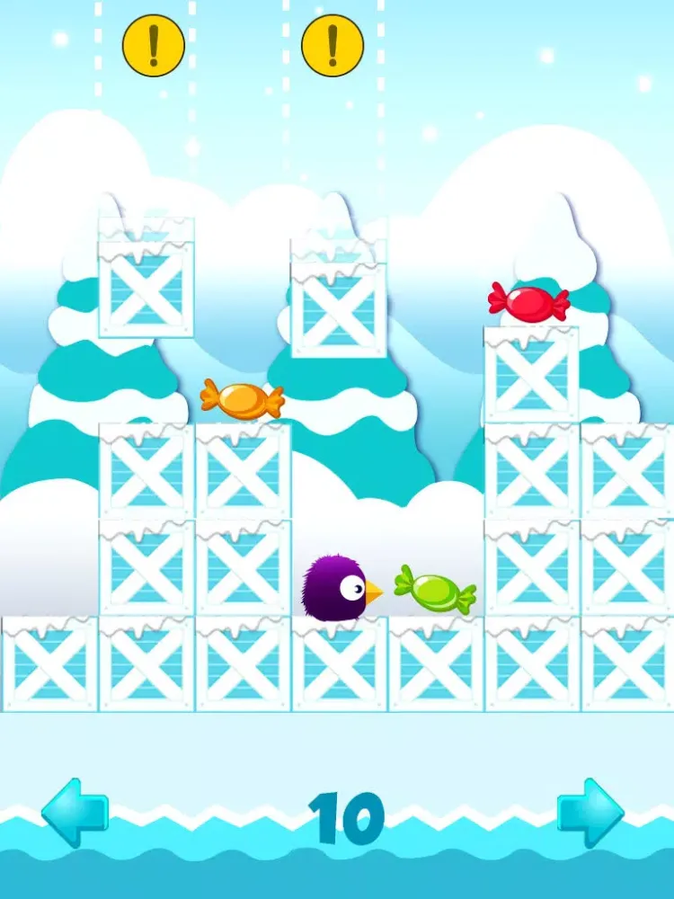 Save the Bird from Falling Box iPad  Screenshots