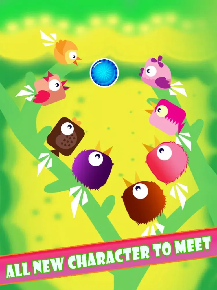 Save the Bird from Falling Box iPad  Screenshots