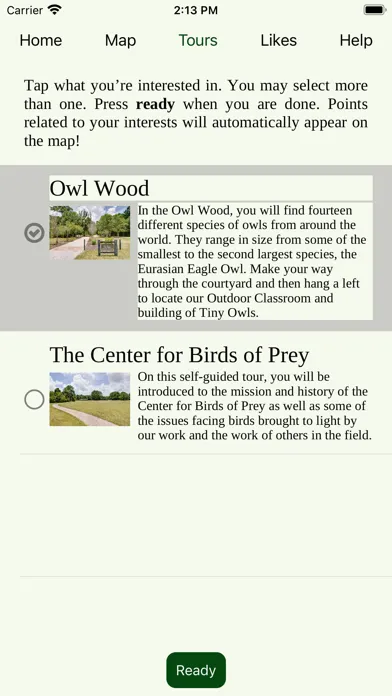The Center for Birds of Prey Screenshots
