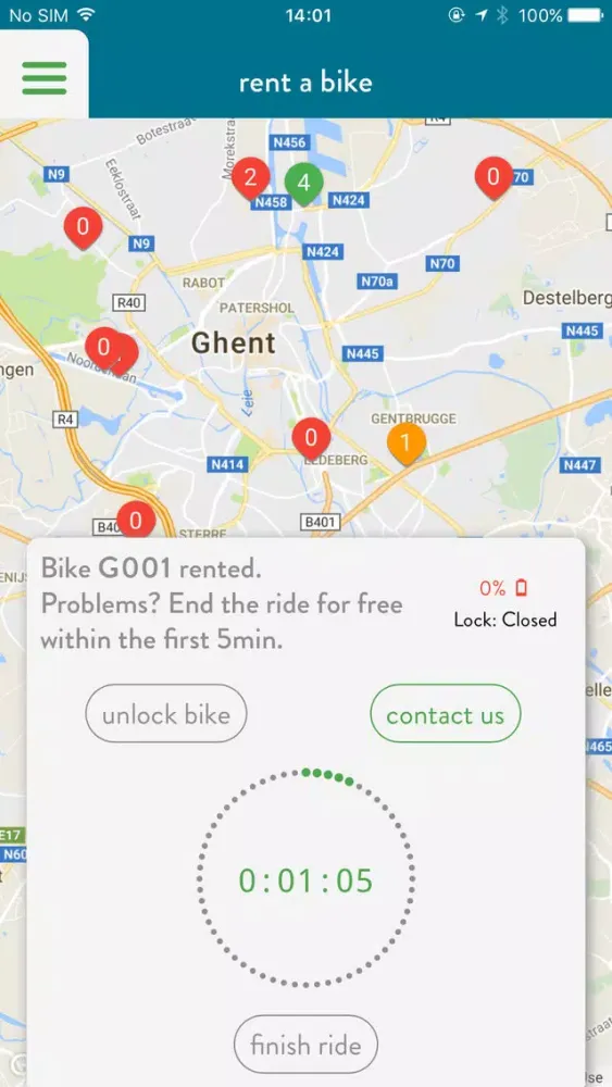 Zrzuty ekranu Smartbikes