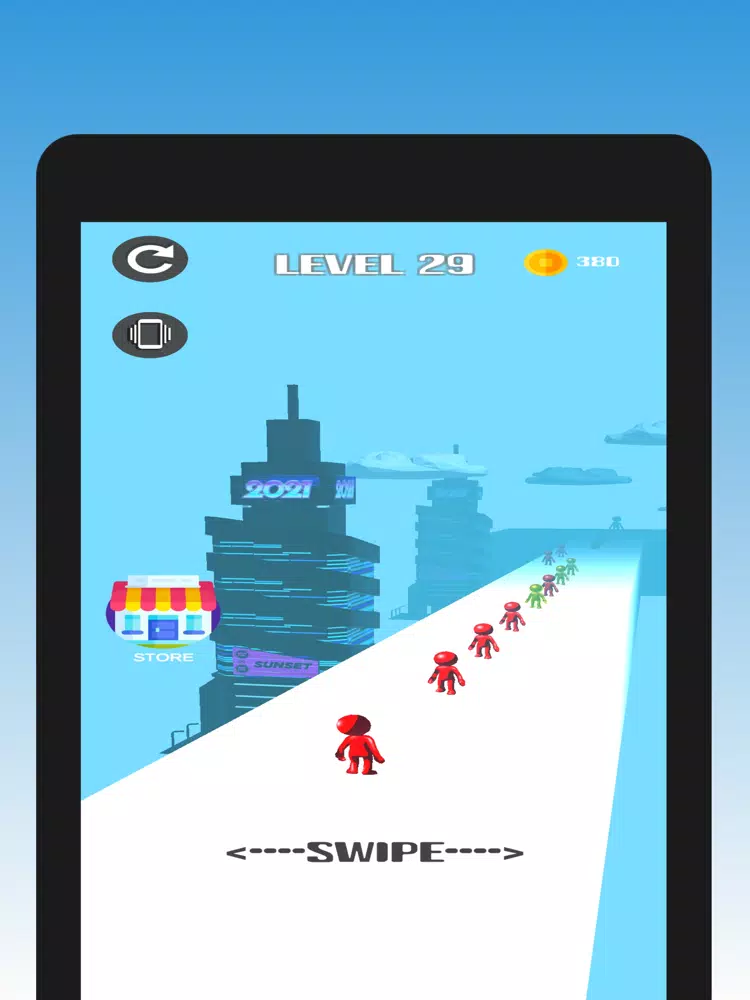 Stick Man:Clash Run and Fight iPad  Ekran Görüntüleri