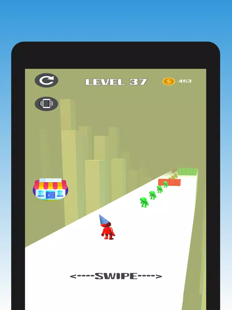 Stick Man:Clash Run and Fight iPad  Ekran Görüntüleri