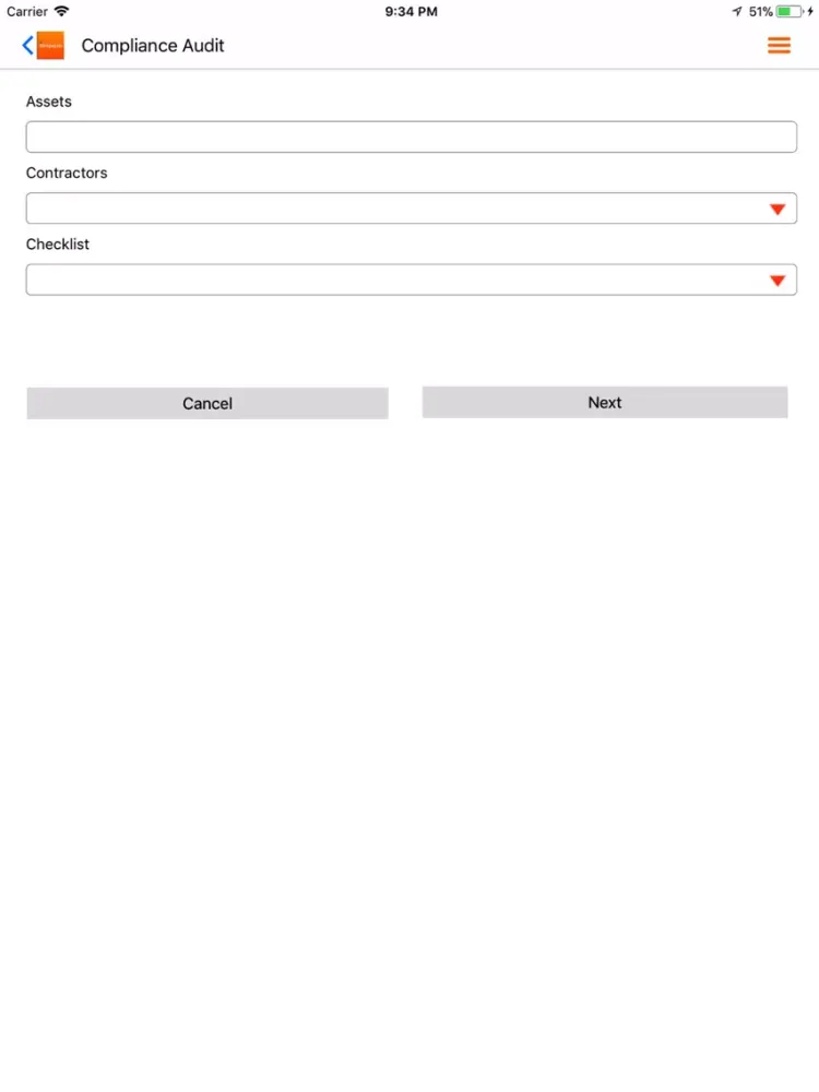 eInspector Endeavor iPad  스크린샷