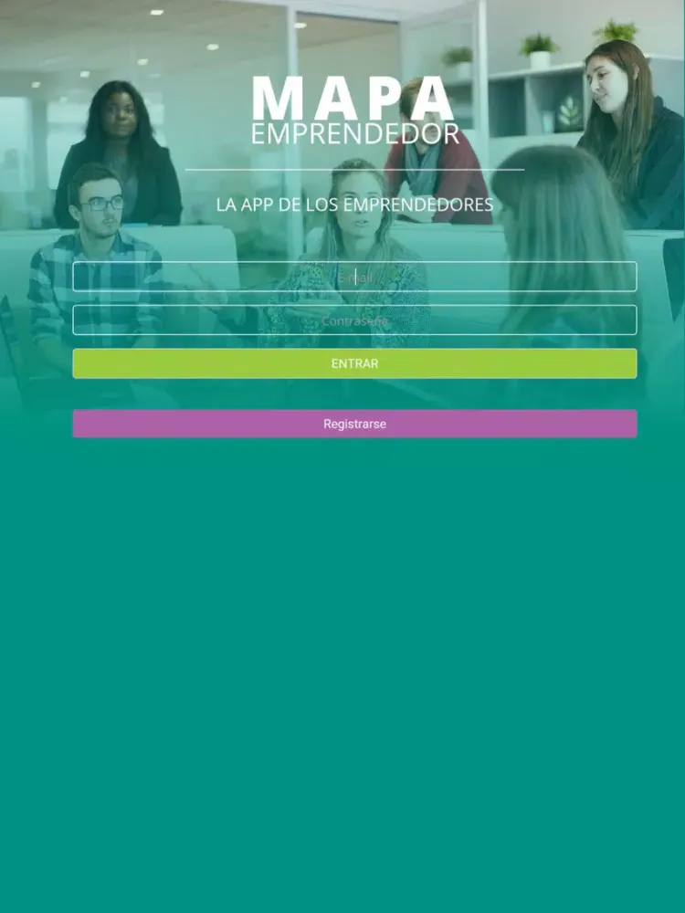 Mapa Emprendedor iPad  스크린샷
