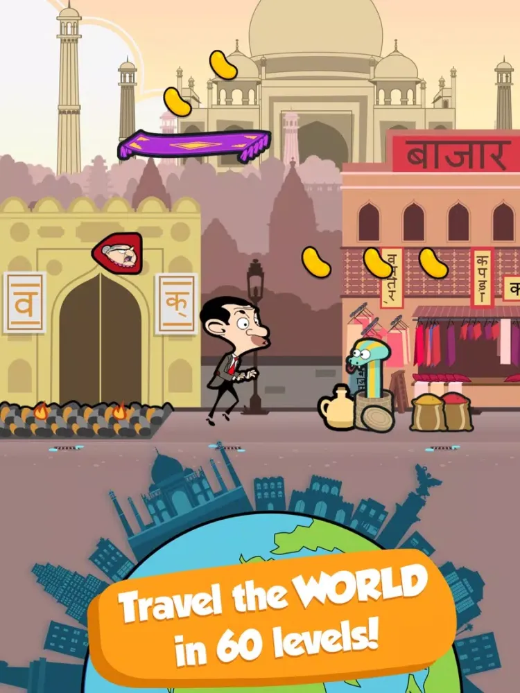 Mr Bean™ - Around the World iPad  Screenshots