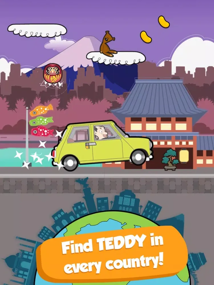 Mr Bean™ - Around the World iPad  Screenshots