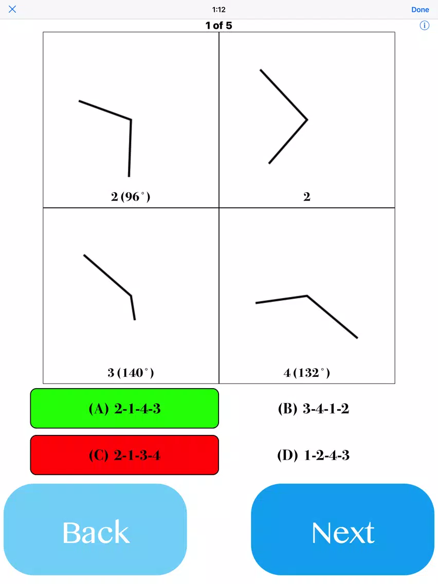 DAT Angle Ranking iPad  স্ক্রিনশট