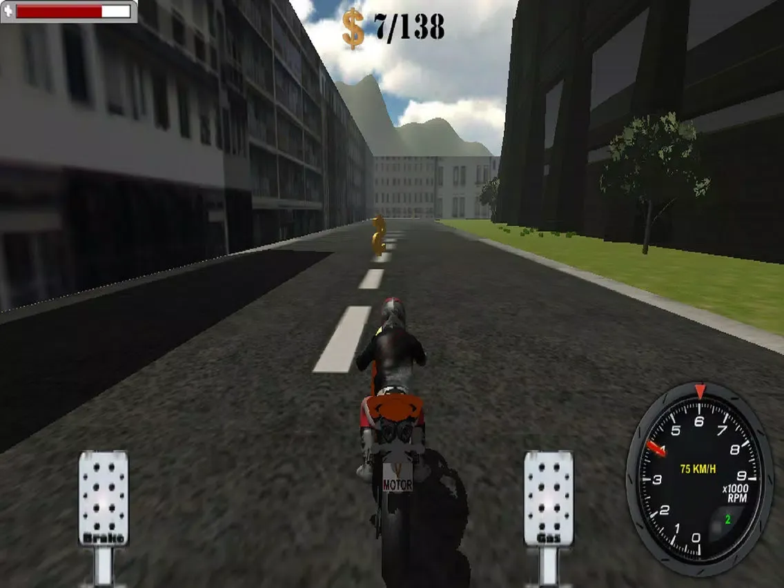 Endless Bike Racer iPad  スクリーンショット