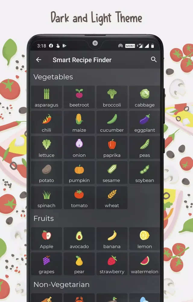 Capturas de pantalla de Burger and Pizza Recipes