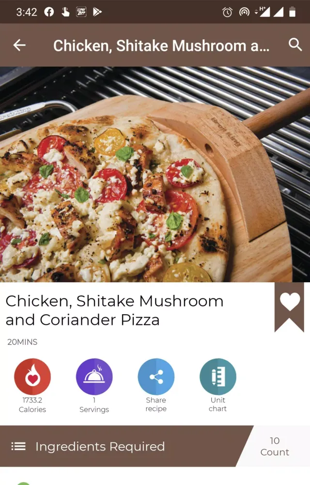 Capturas de pantalla de Burger and Pizza Recipes