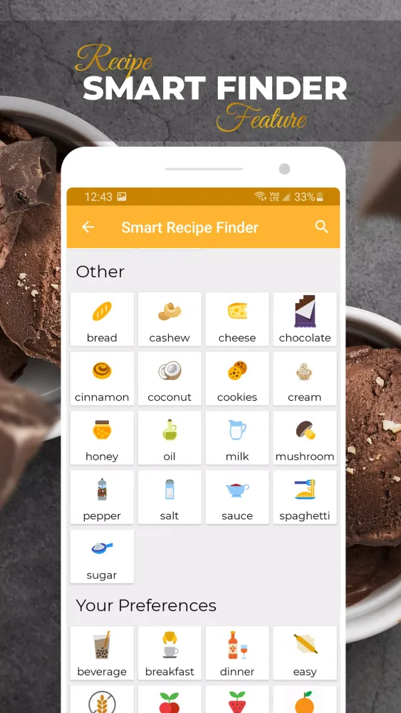 Chocolate Recipes Screenshots