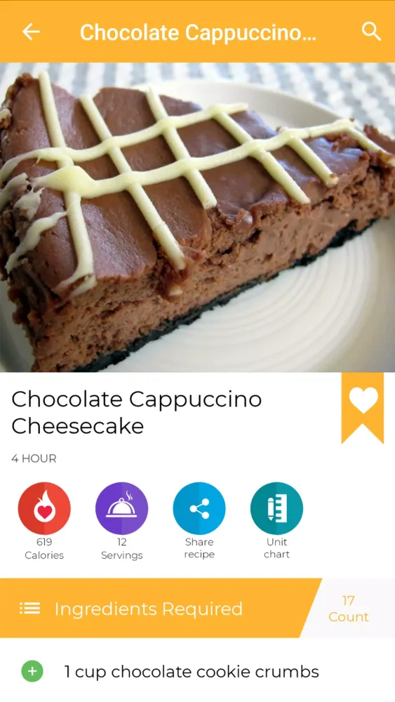 Chocolate Recipes Screenshots