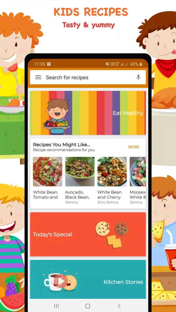 Recipes for Kids应用截图