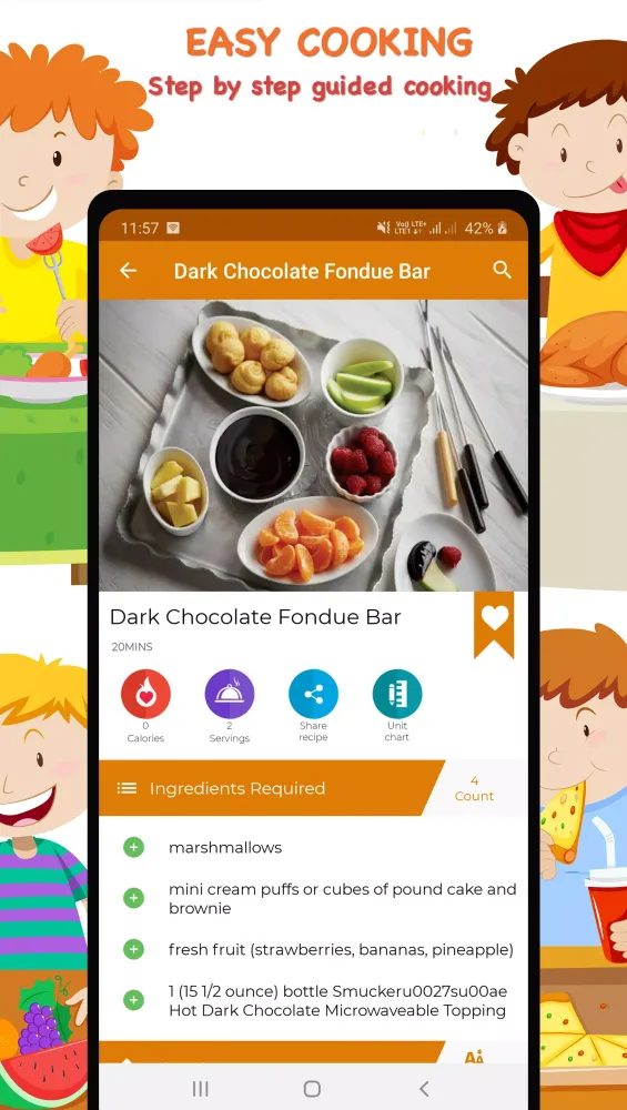 Recipes for Kids应用截图