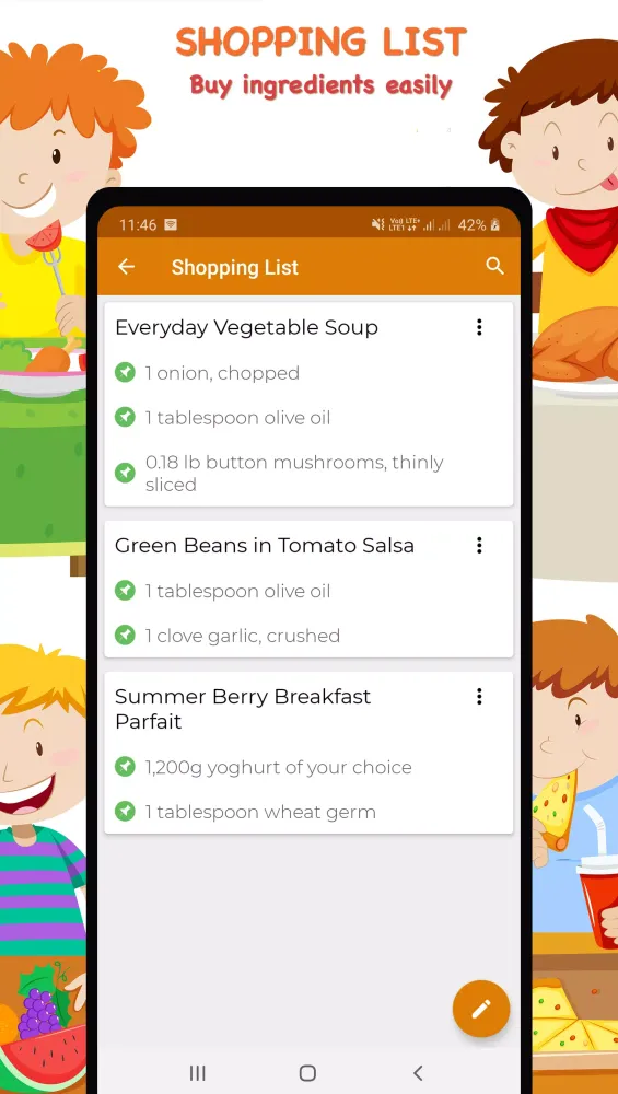 Recipes for Kids应用截图