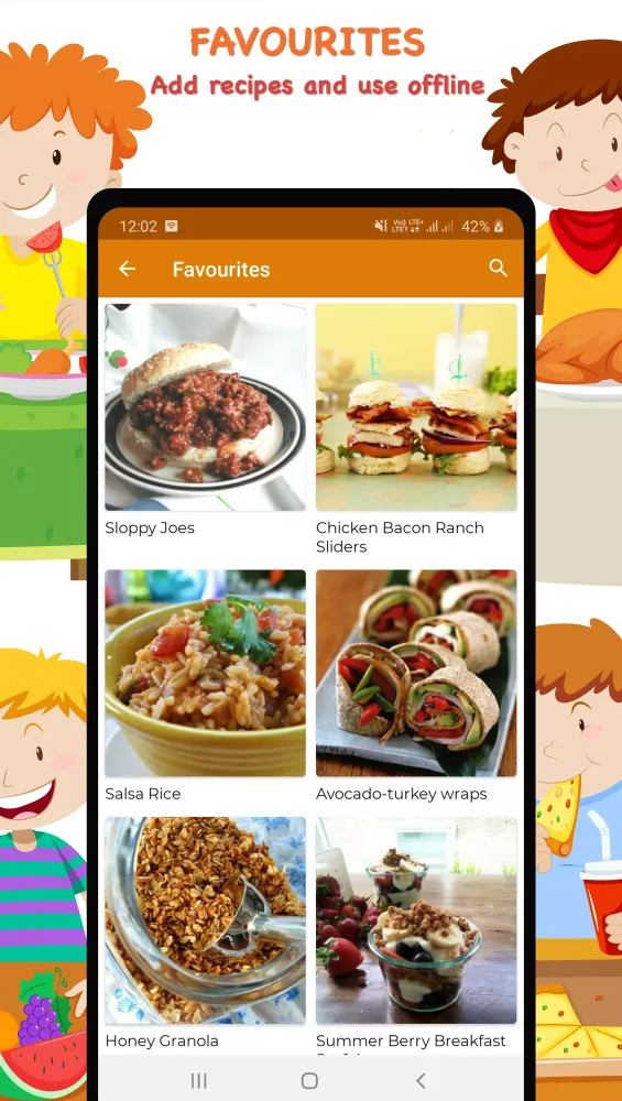 Recipes for Kids应用截图