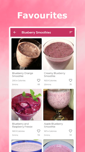 Smoothie Recipes Screenshots
