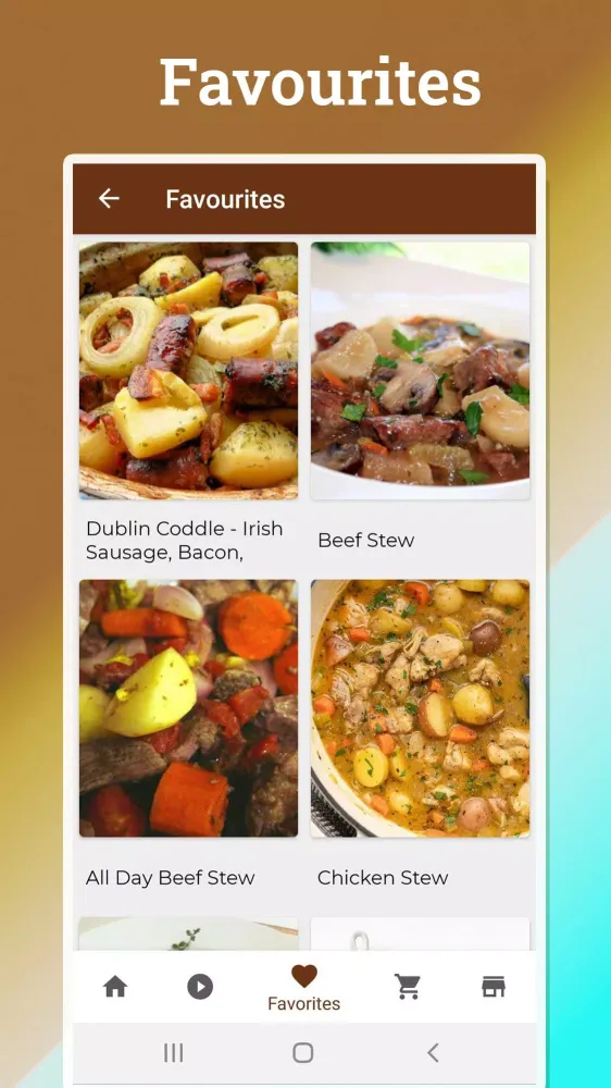 Stew Recipes स्क्रीनशॉट