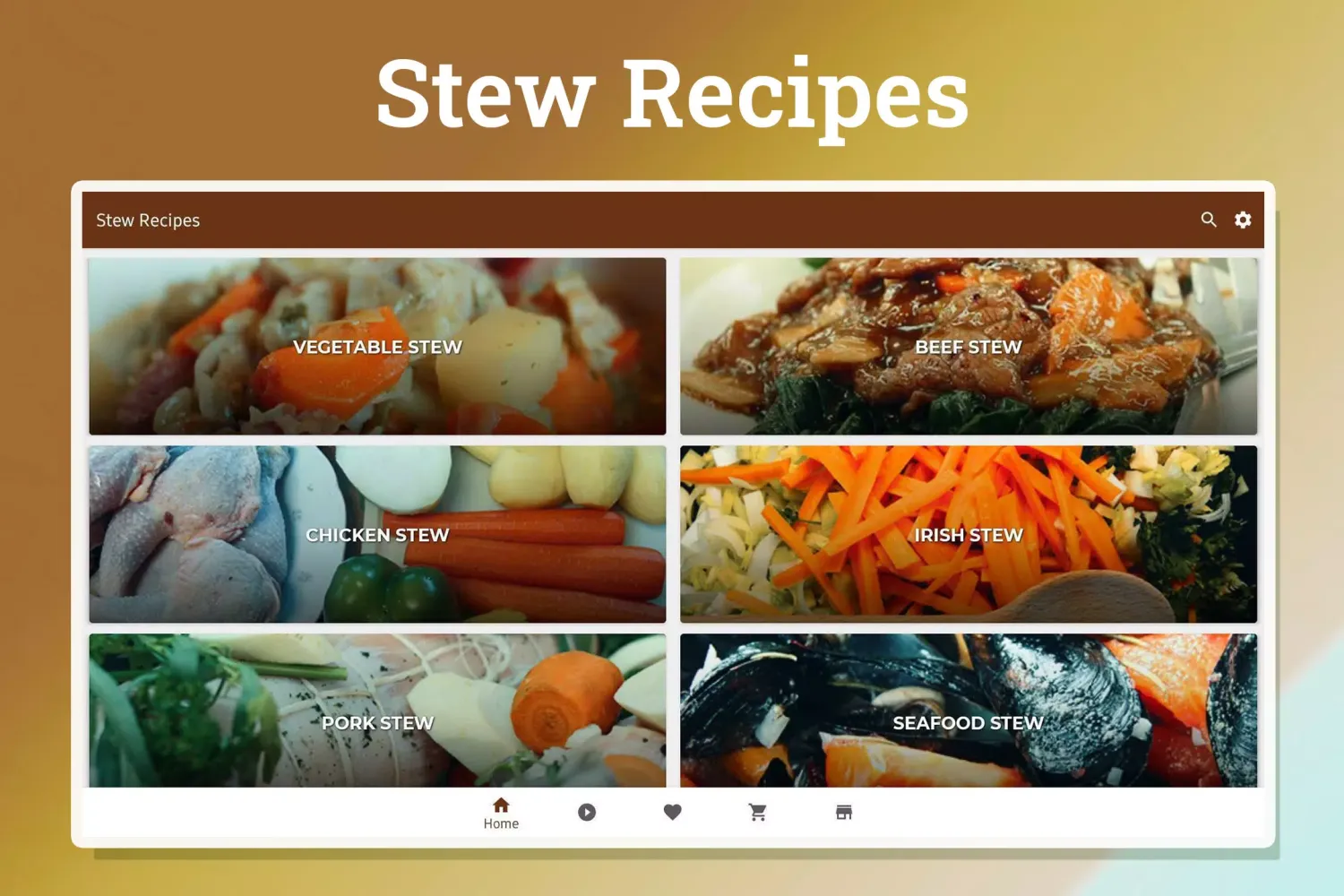 Stew Recipes स्क्रीनशॉट