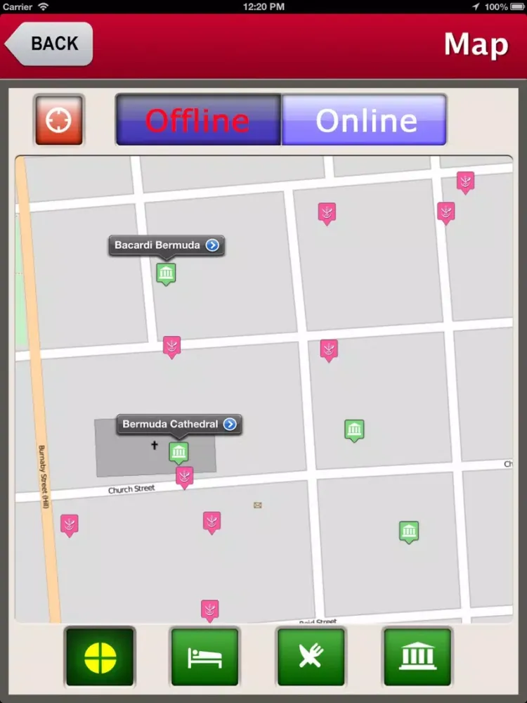 ภาพหน้าจอของ Bermuda Island Offline Guide iPad 