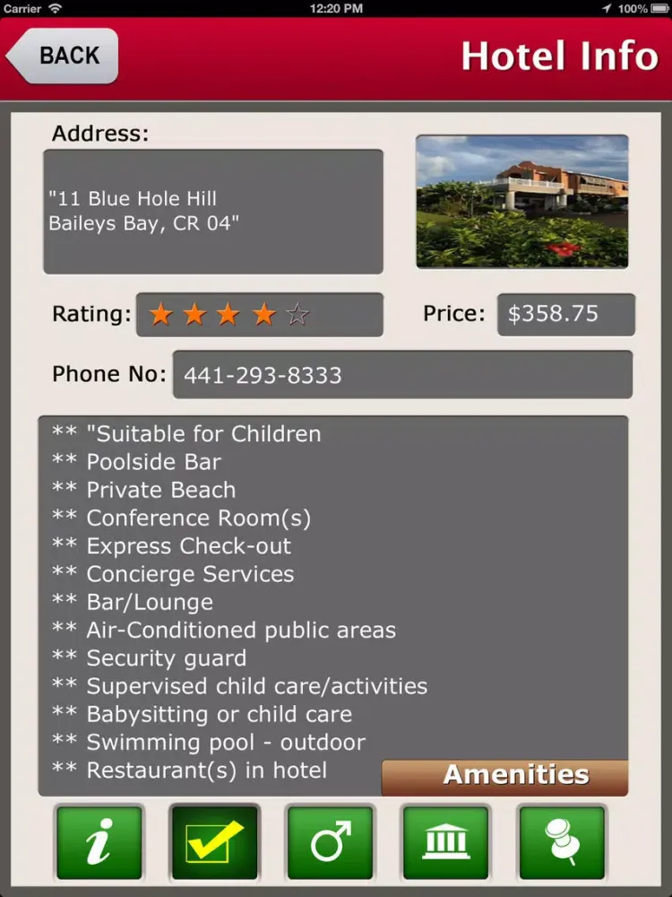 ภาพหน้าจอของ Bermuda Island Offline Guide iPad 